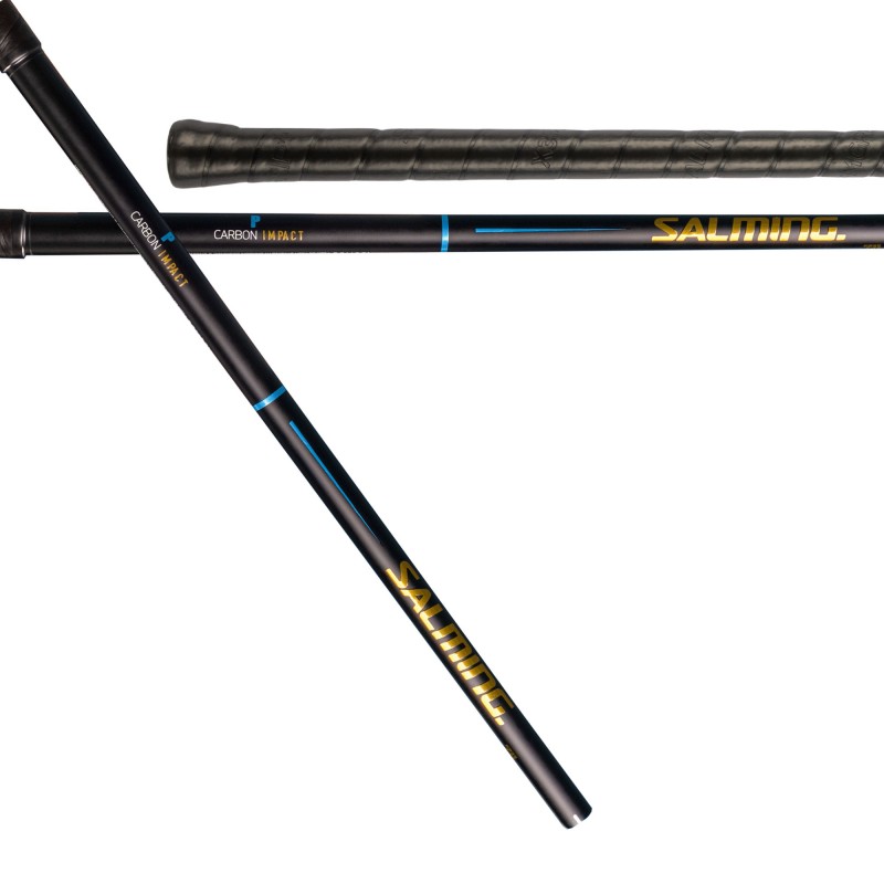 SALMING P-Series Carbon Impact F27 Black/Cyan 100 cm Shaft