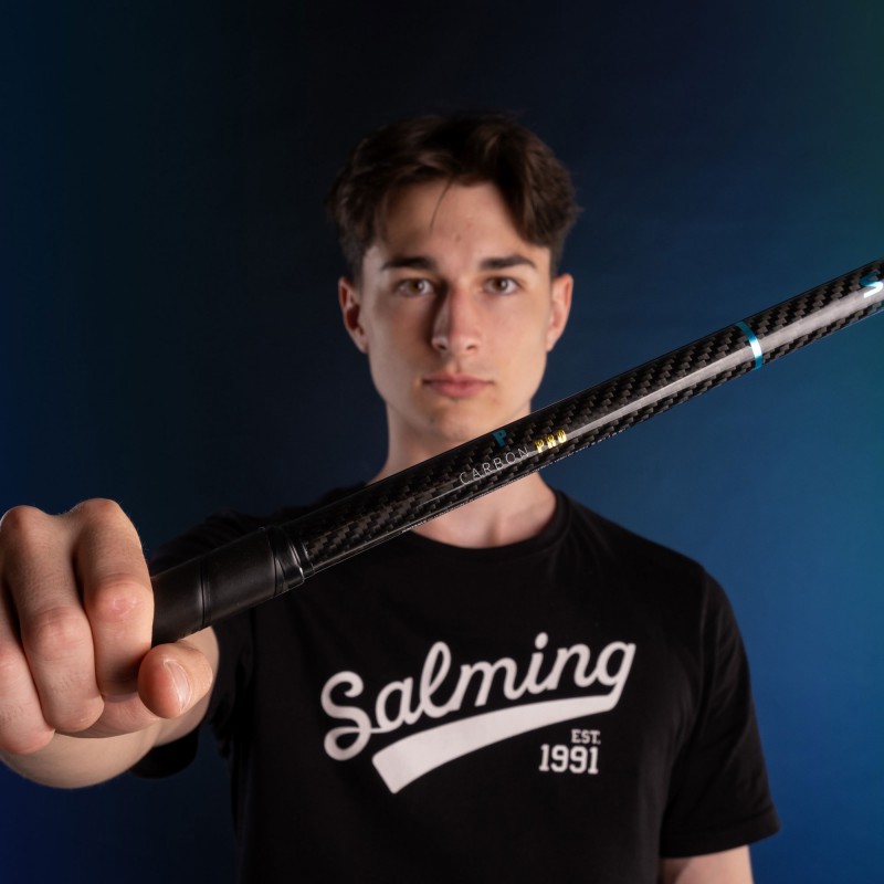 SALMING P-Series Carbon Pro F27 Black/Cyan 100 cm Shaft