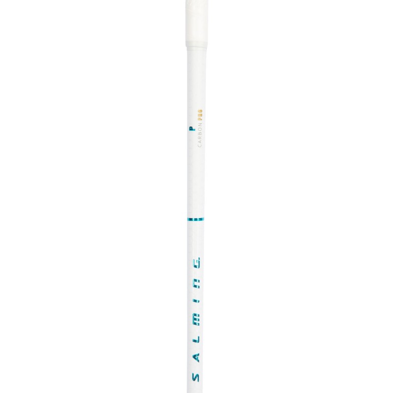 SALMING P-Series Carbon Pro F27 White/Cyan 100 cm Shaft