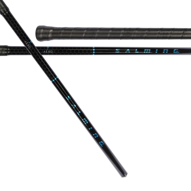 SALMING P-Series Aero F29 Black/Cyan 100 cm Shaft