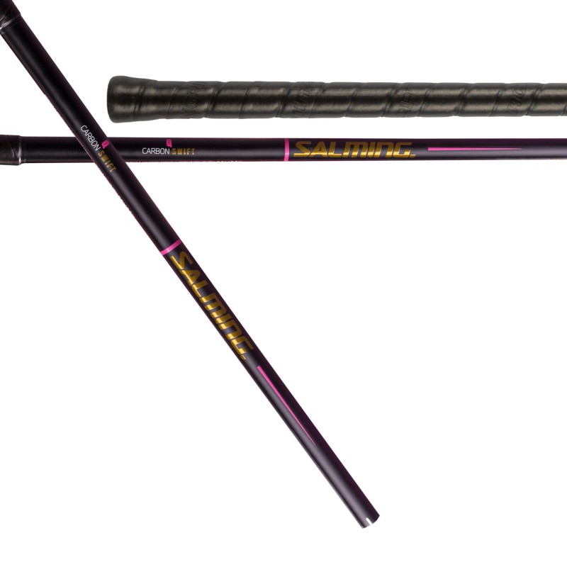 SALMING Q-Series Carbon Swift F27 Black/Magenta 100 cm Shaft