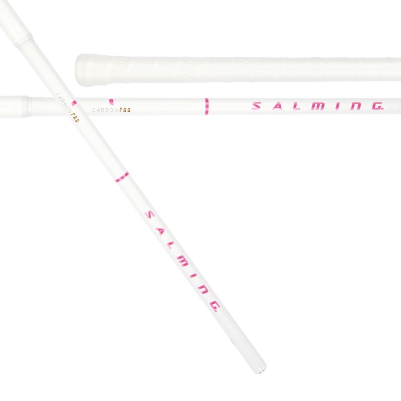 SALMING Q-Series Carbon Pro F27 White/Magenta 100 cm Shaft