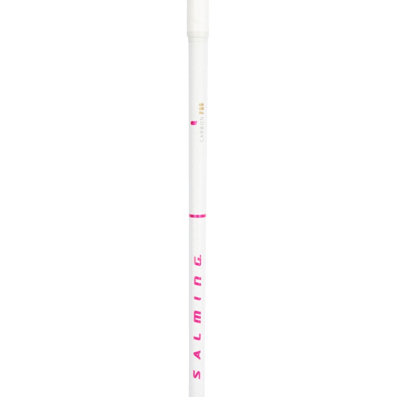 SALMING Q-Series Carbon Pro F27 White/Magenta 100 cm Shaft