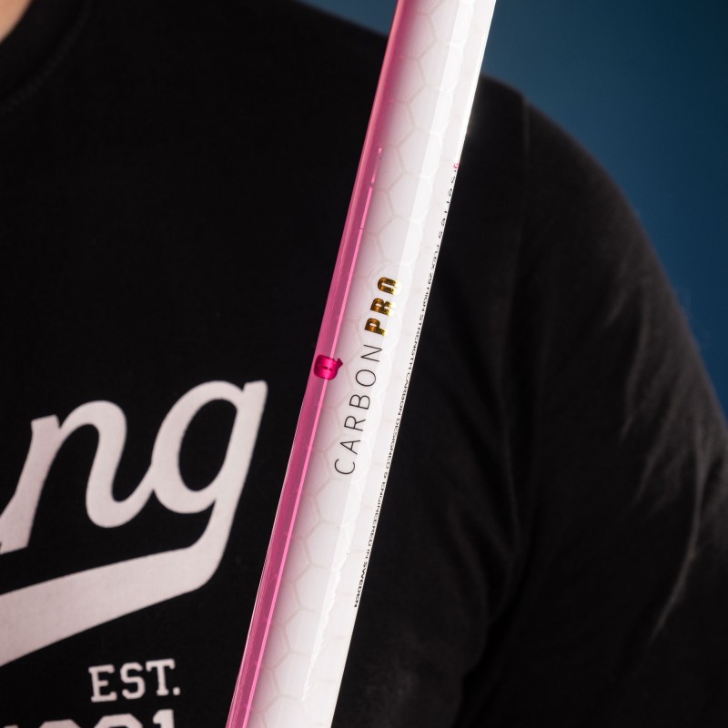 SALMING Q-Series Carbon Pro F27 White/Magenta 100 cm Shaft