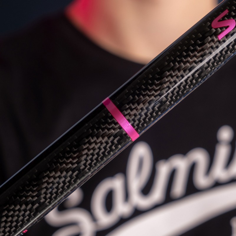 SALMING Q-Series Carbon Pro F27 Black/Magenta 100 cm Shaft